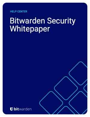 The Bitwarden Security Whitepaper is available in HTML and PDF versions