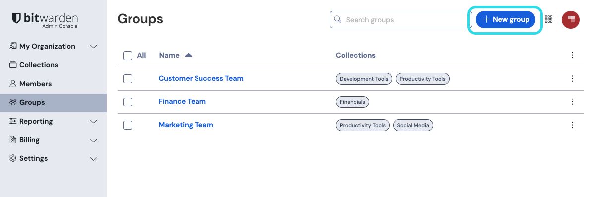 New group 