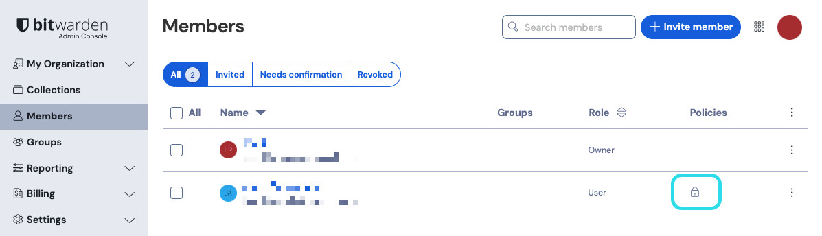 2FA-indicator