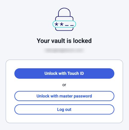 Unlock with Touch ID 