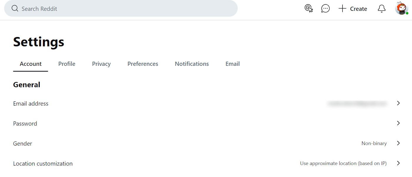 Bitwarden vault account settings