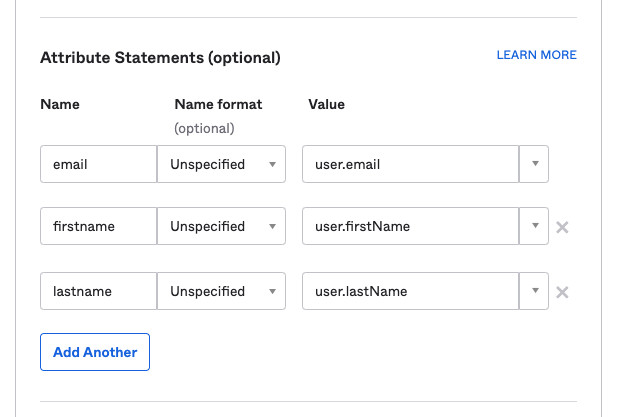 Attribute Statements 