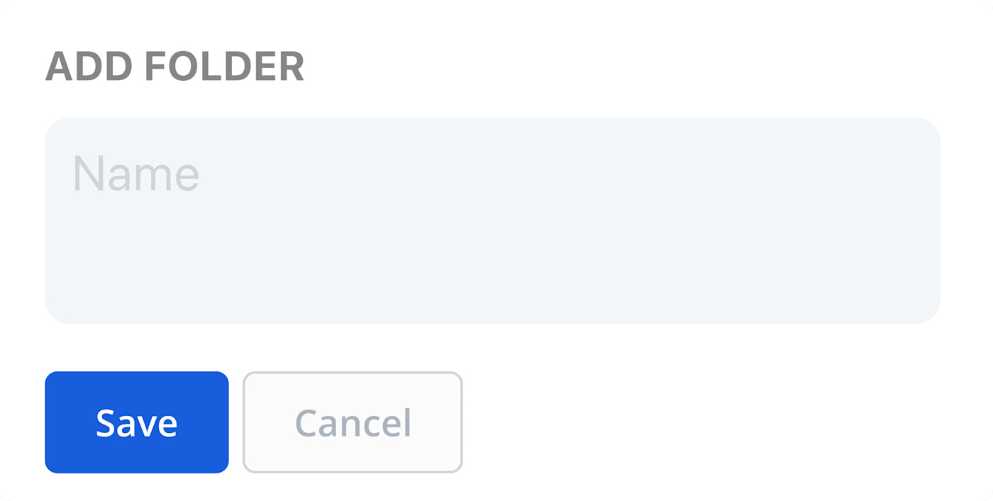 Add folder