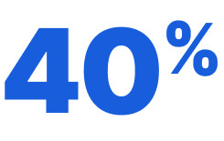 40 percent