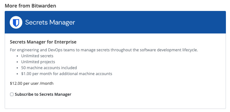 Add Secrets Manager