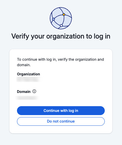 Verify organization Key Connector