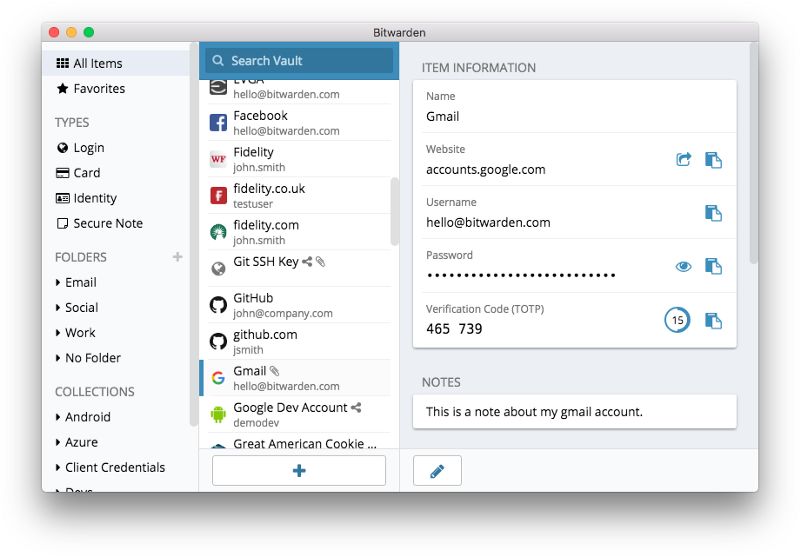 Release of the Bitwarden native desktop application, available on Windows, macOS, and Linux distributions